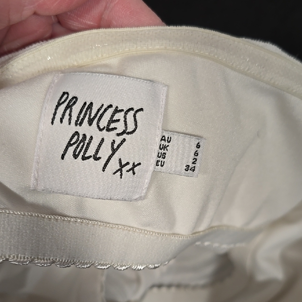Princess Polly White Textured Bodysuit - Picture 6 of 6